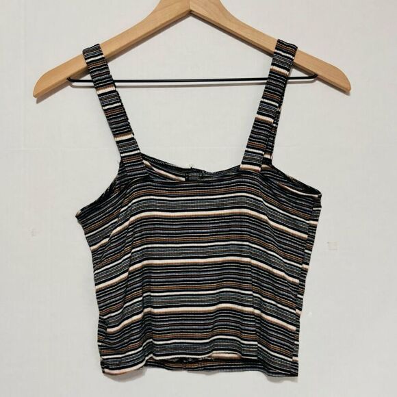 American Eagle Ribbed Crop Tank Top   Sz M  EUC - Picture 2 of 4